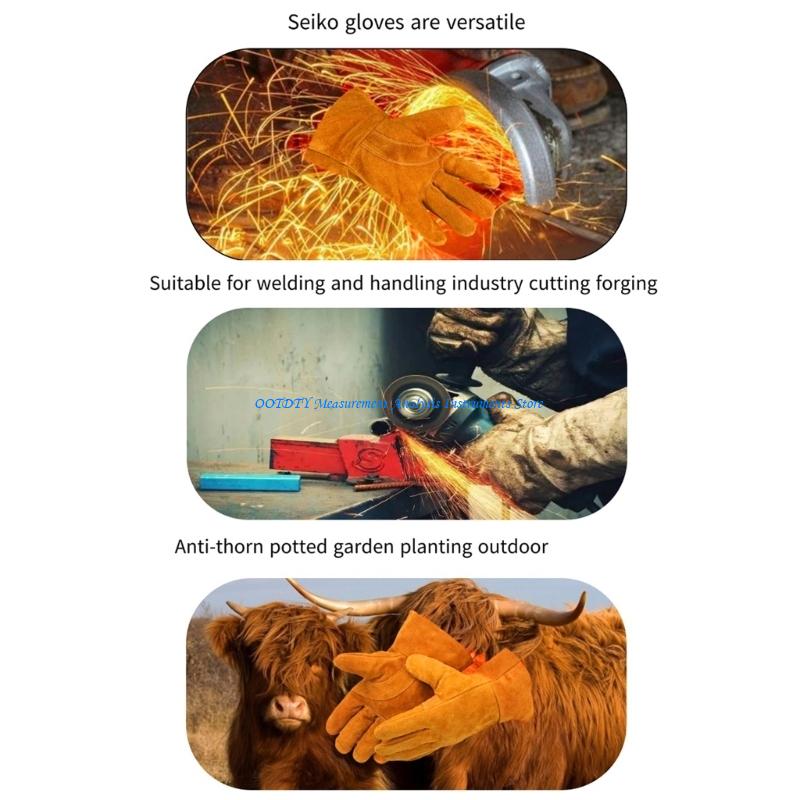 Heat Resistant Glove - Guanti sicurezza sul lavoro in pelle