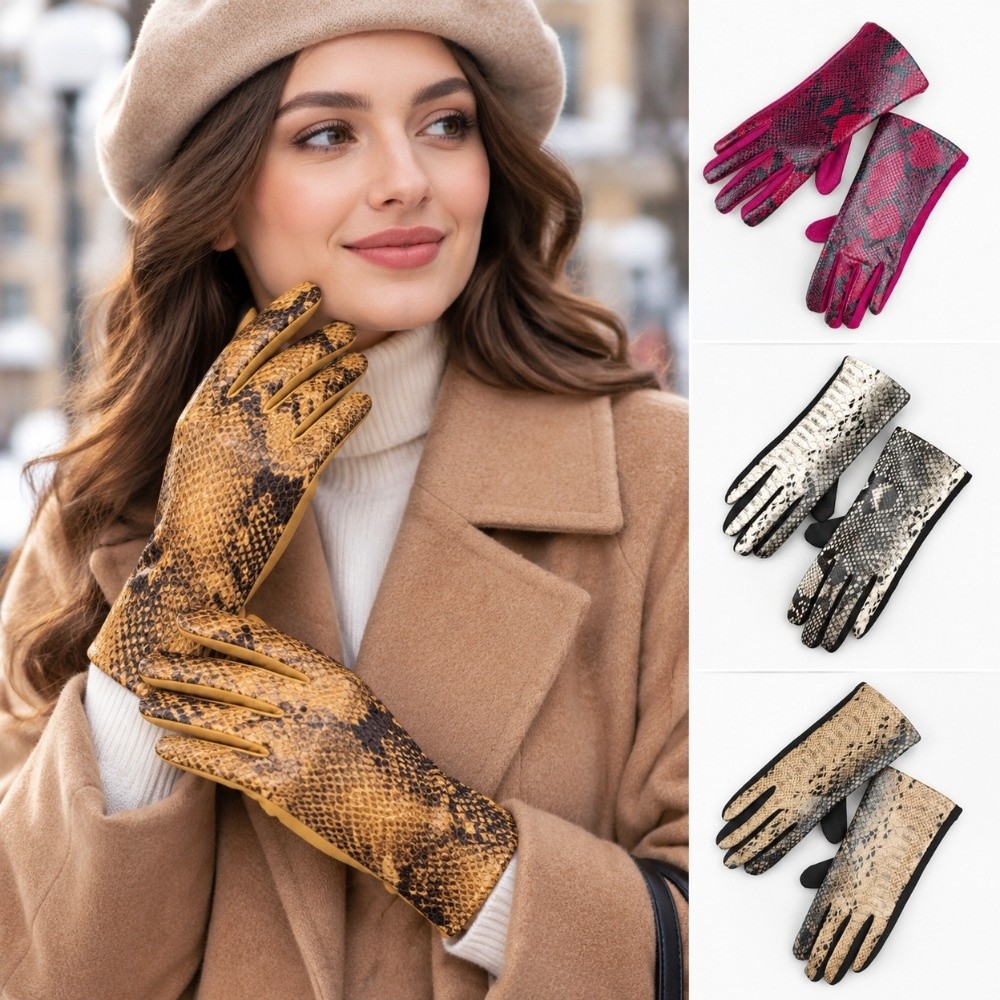 Guanti in ecopelle con effetto - Leather Driving Glove recensione e prezzo