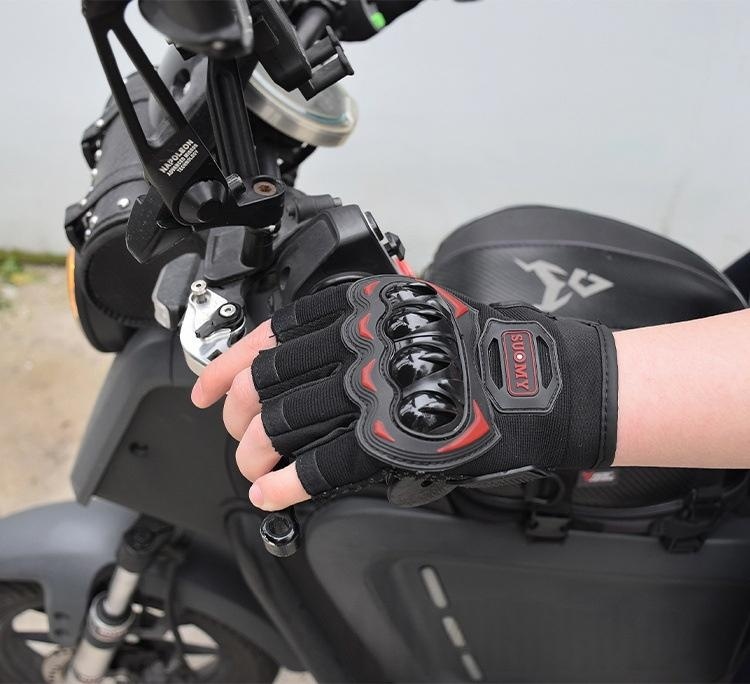 Guanti Estivi da Moto a Mezze  - Motorcycle Glove Knuckle recensione e prezzo