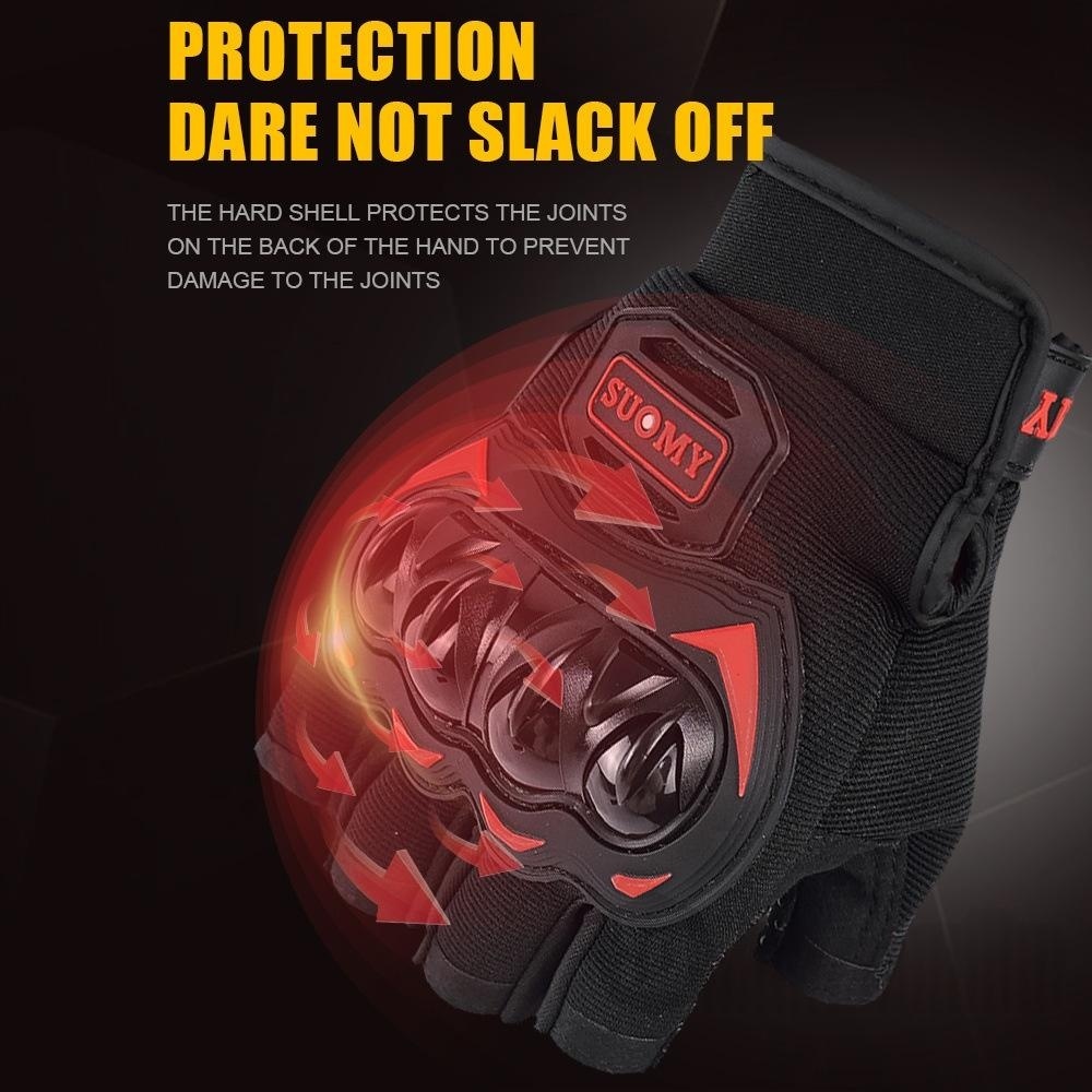 Guanti Estivi da Moto a Mezze  - Motorcycle Glove Knuckle recensione e prezzo